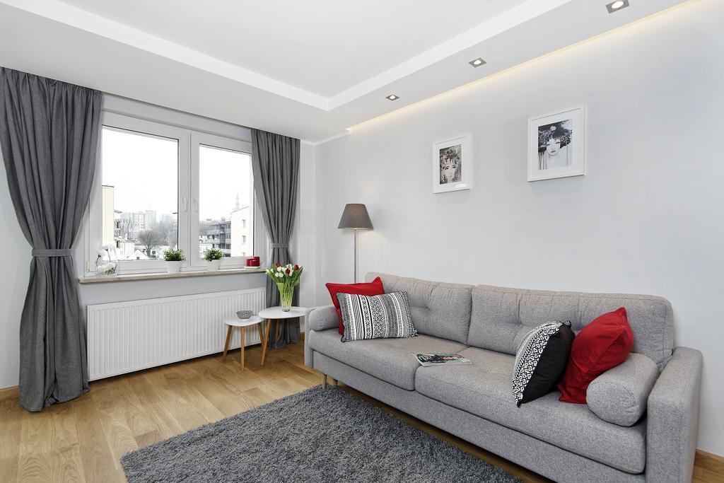 Apartment Powisle Solec Warschau Buitenkant foto